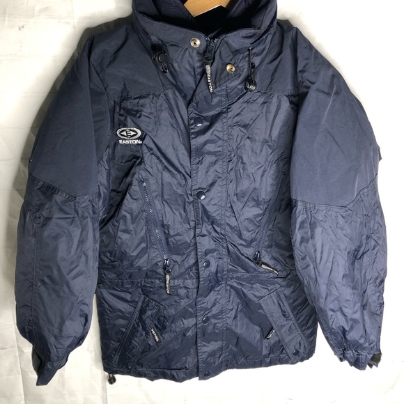 Easton Jackets \u0026 Coats | Easton Team Collection Youth XL Windbreaker Hooded Jacket Interchange Baseball | Color: Blue | Size: Xlb | Carmyend's Closet